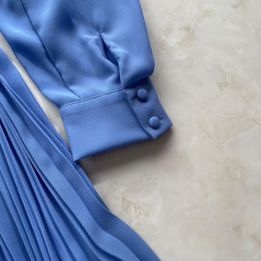 極美品 アナイ　Eternal Line 2025　シアードワンピース　40 L