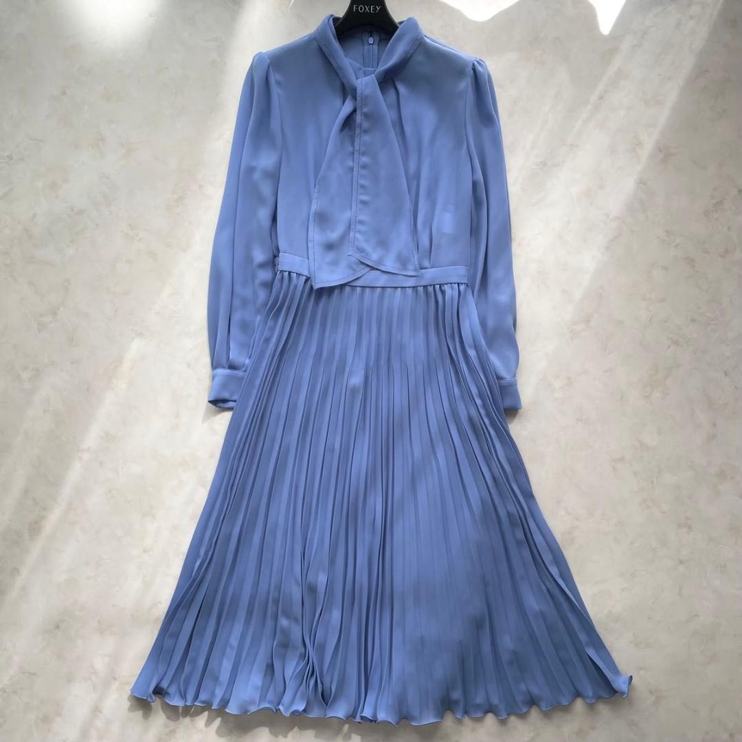 極美品 アナイ　Eternal Line 2025　シアードワンピース　40 L