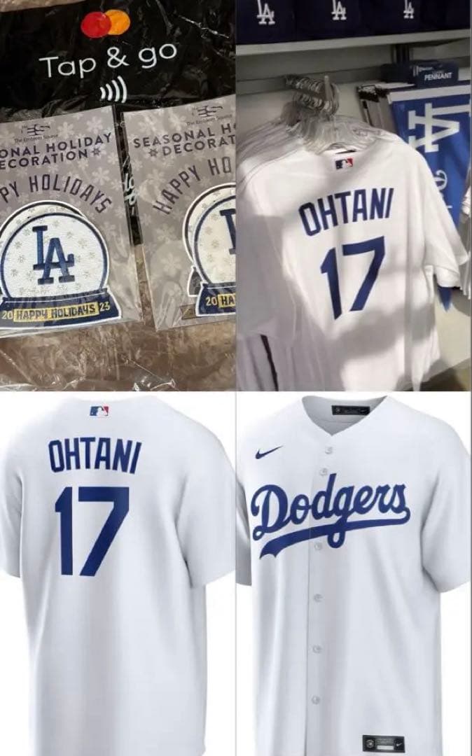 大谷翔平　ドジャース　レプリカユニフォーム ドジャースタジアム購入