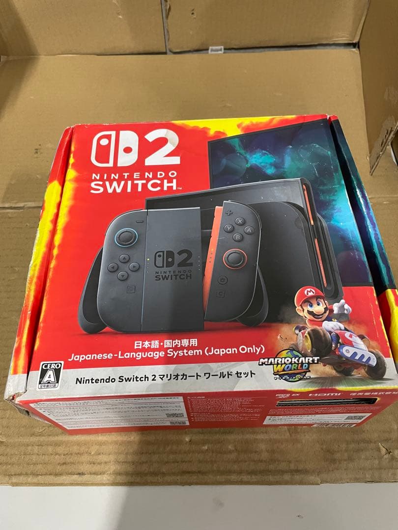 Nintendo Switch 2 日本語専用 本体　マリオカートワールドセット