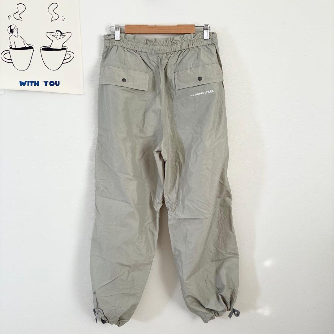 and wander | ZARA コラボ ナイロンパンツ Mサイズ