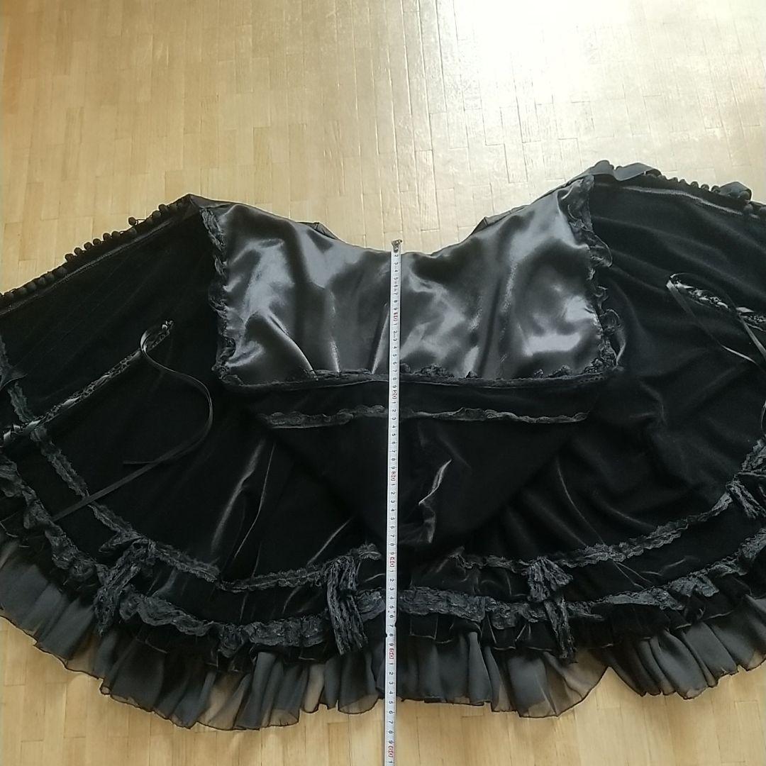 【milky ange】ビックフード付きミニマント　ミニケープコート