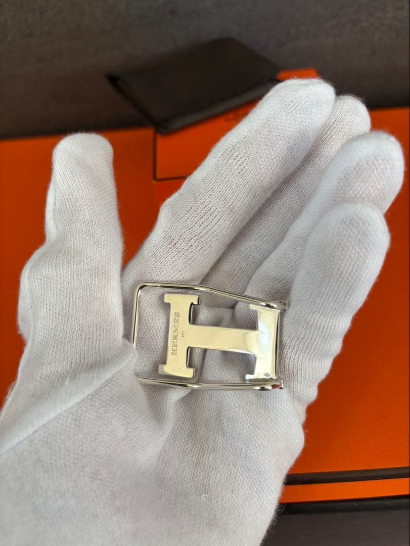 エルメス　マネークリップ　シルバー925 ★美品★