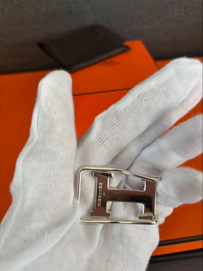 エルメス　マネークリップ　シルバー925 ★美品★