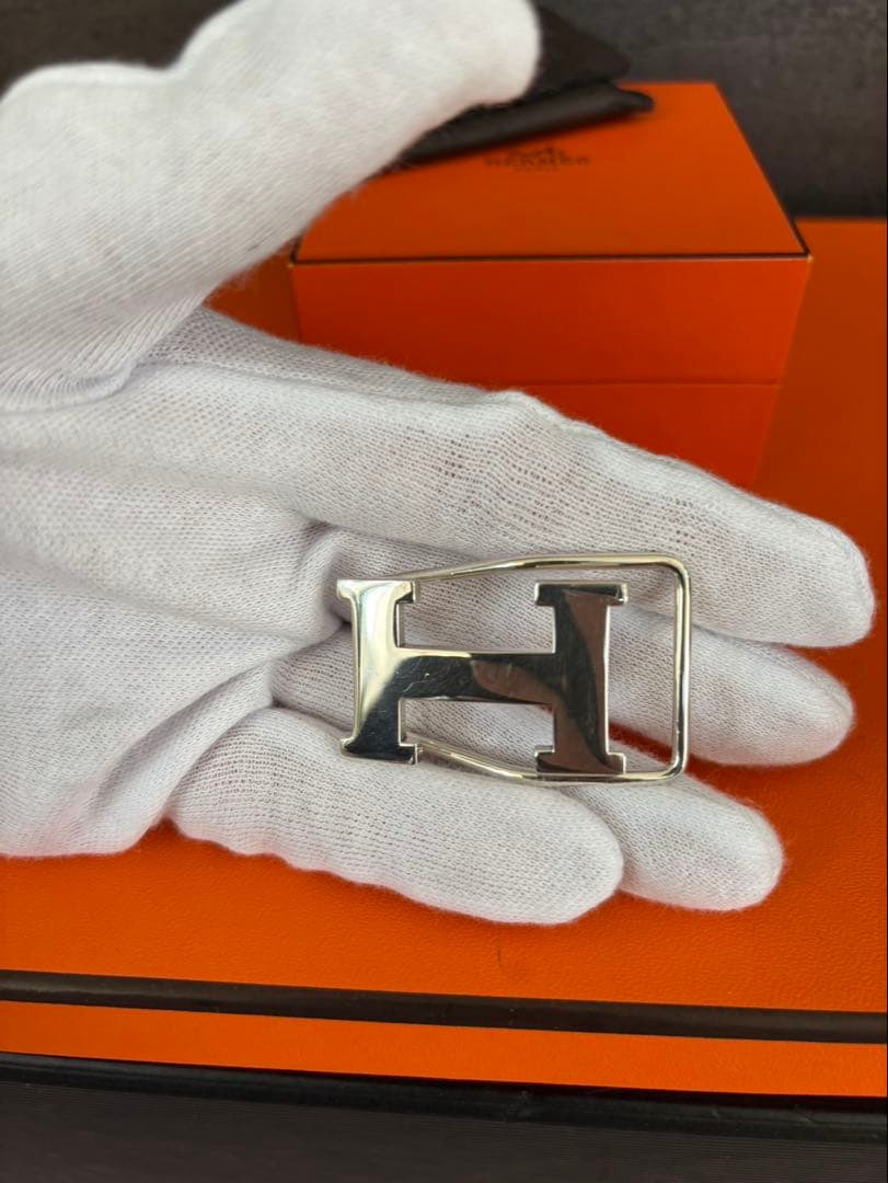 エルメス　マネークリップ　シルバー925 ★美品★