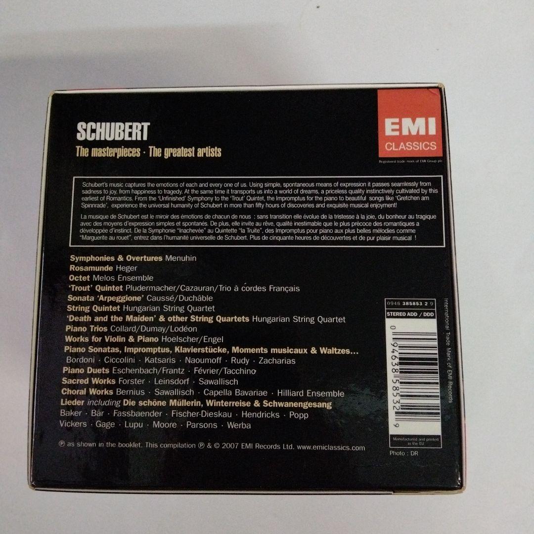 輸入盤CD50枚組BOXシューベルト全集/Schubert Collectors