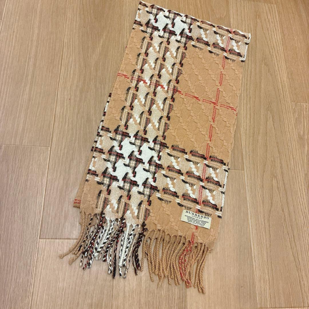 最終値下★希少クリーニング済【極美品】BURBERRY LONDON マフラー