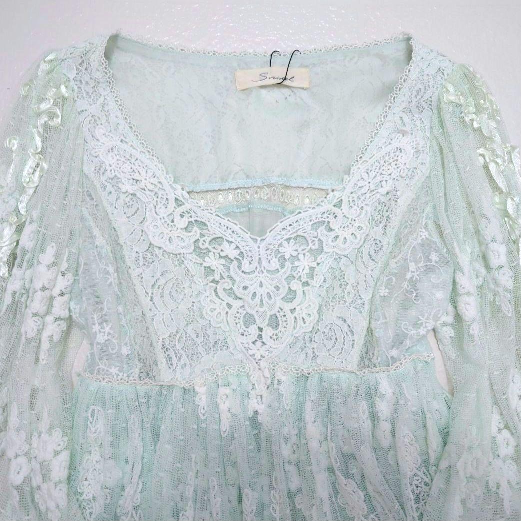 新品 タグ付き SNIDEL レース チュニック