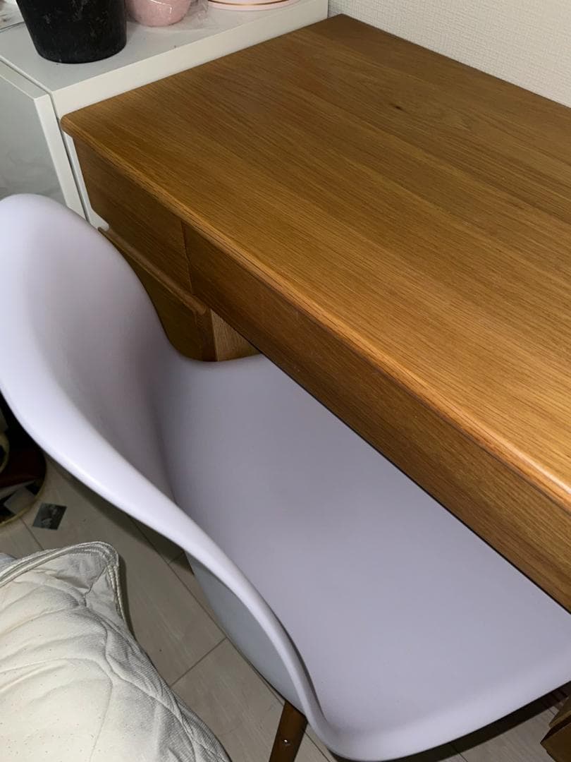 大阪市内配送無料 UNICO SOLK(ソルク) デスク IKEA チェアセット