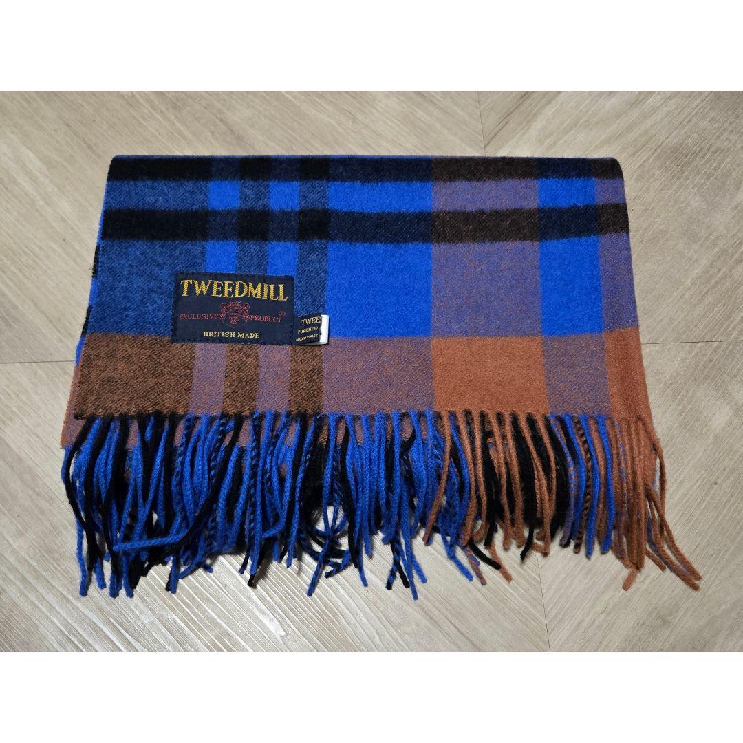 【美品】 TWEED MILL ツイードミル ストール