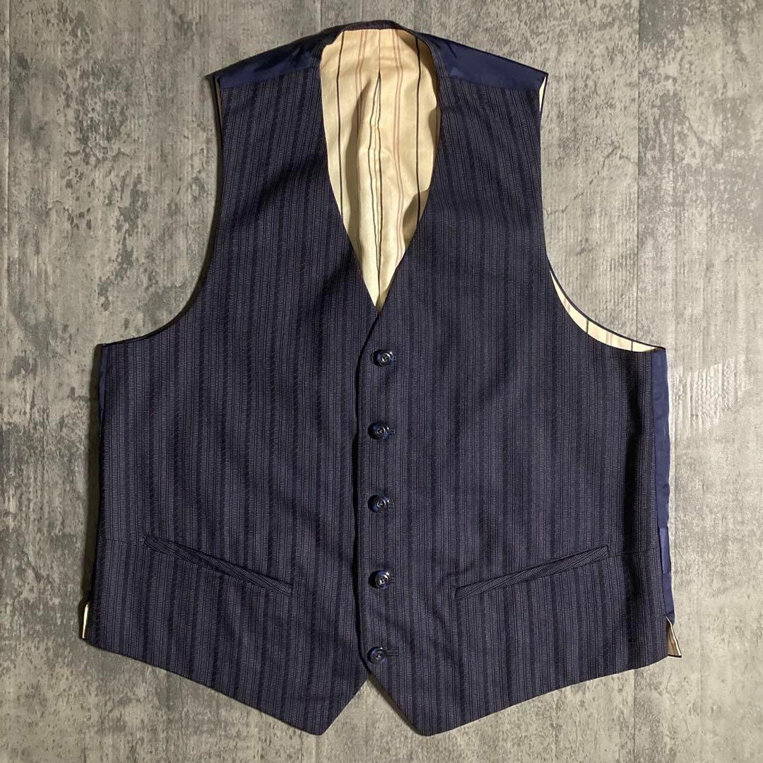 Vintage 極上ウール スリーピース セットアップスーツ×Chloeネクタイ