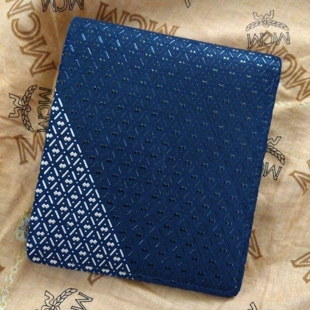 印傳屋メンズ二つ折り財布　　新品未使用　箱無し　ロングセラーシリーズ美品