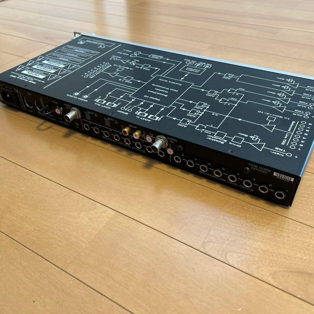 【Apple純正Firewire変換付】RME FIREFACE 800