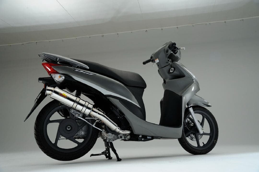 未使用 Dio110 ディオ110 マフラー ステンレス製 リアライズ カスタム