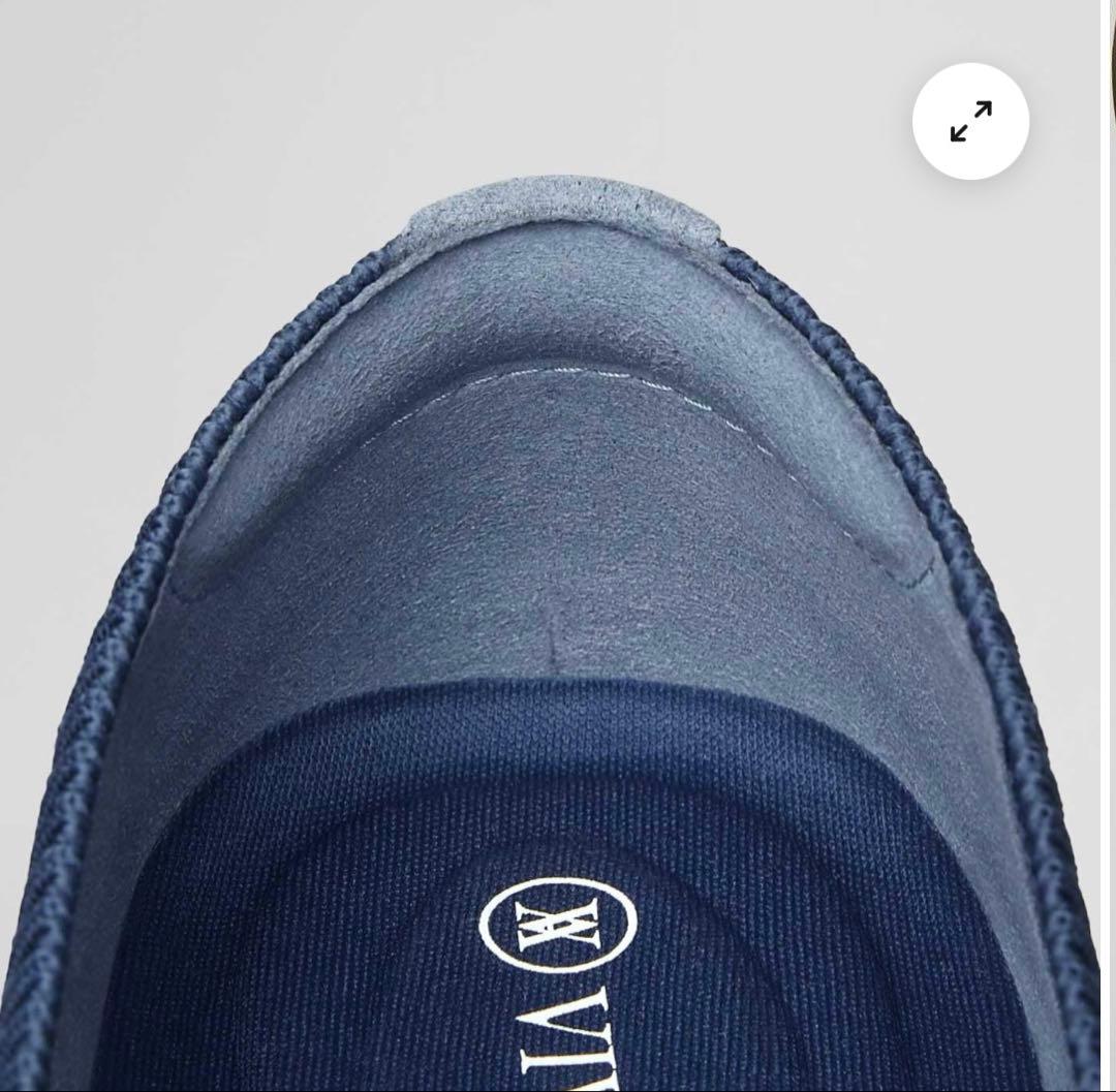 VIVAIA ［Aria 5°] ポインテッドトゥ フラットシューズ ブルー