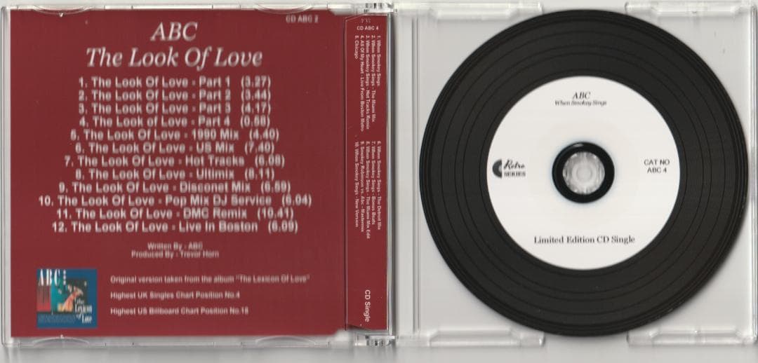 ABC　When Smokey Sings　貴重リミックス集 CD