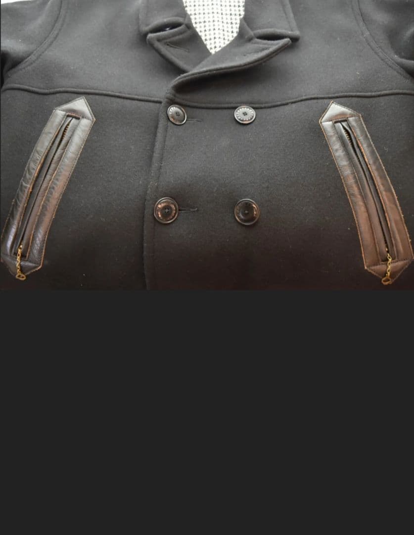 WESTRIDE Jason Jesee ピーコート ブラック 42 XL