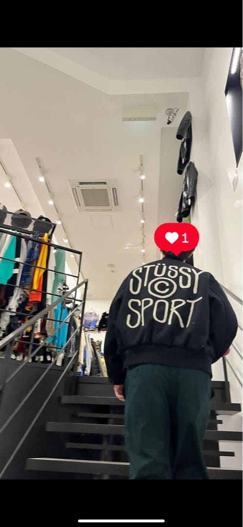 12月25日まで値下げ中‼️Stussy Sport jacket スタジャン