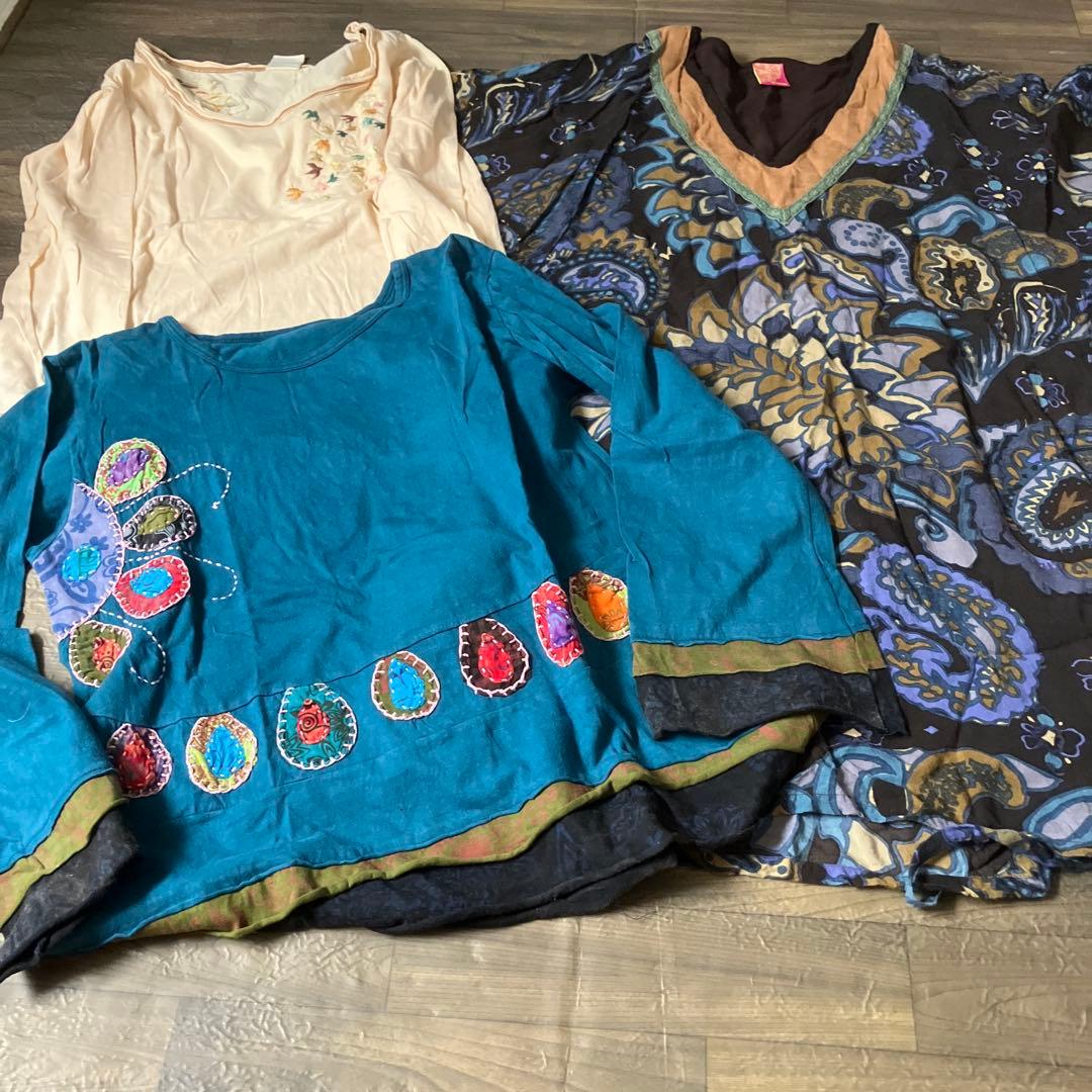 チチカカ　アジアン　エスニック　24点まとめ売り　秋冬物