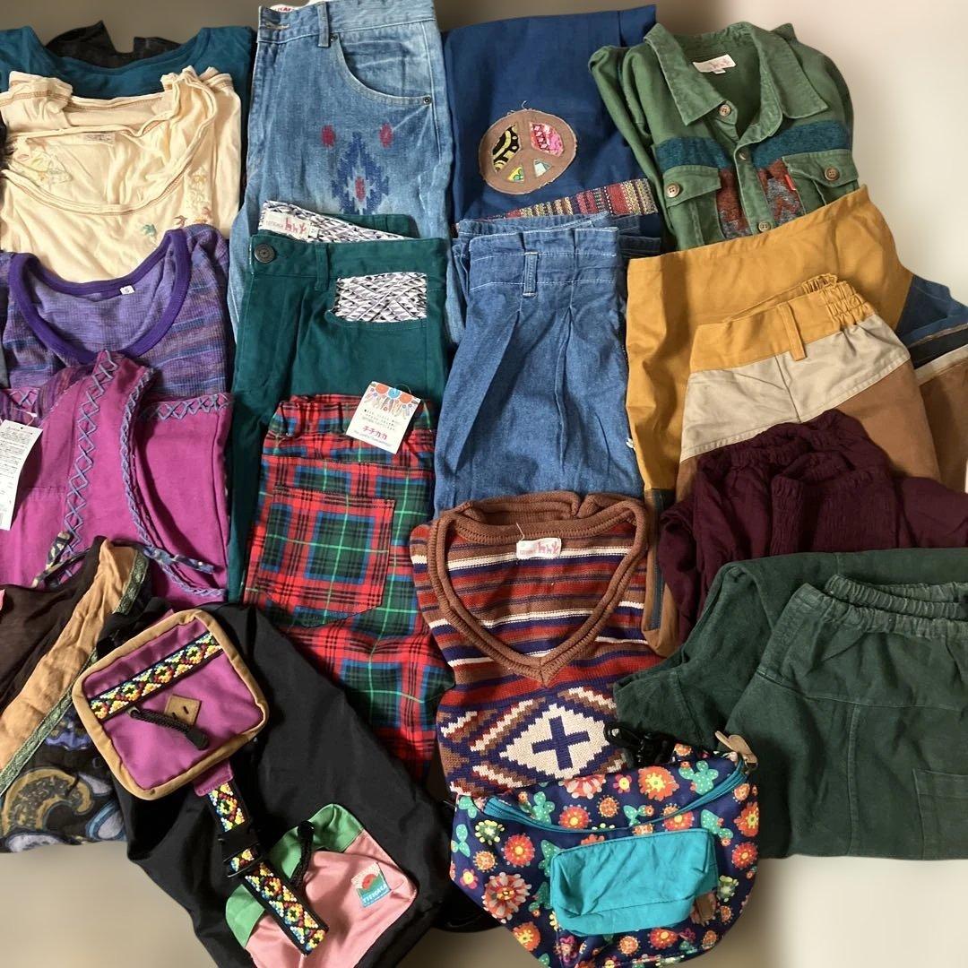 チチカカ　アジアン　エスニック　24点まとめ売り　秋冬物