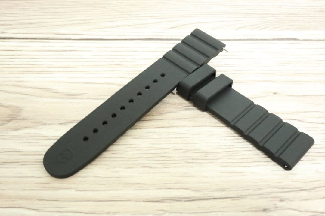 INOX VICTORINOX 時計 腕時計 替えベルト（ブラック)