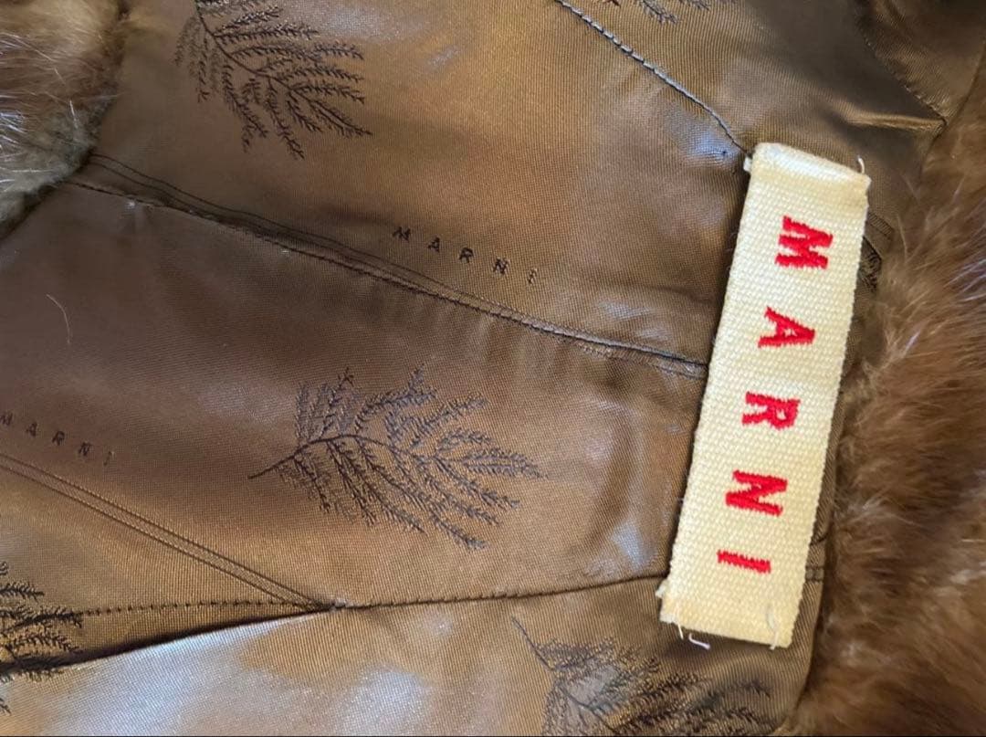 MARNI （マルニ）ファークロップドジャケット