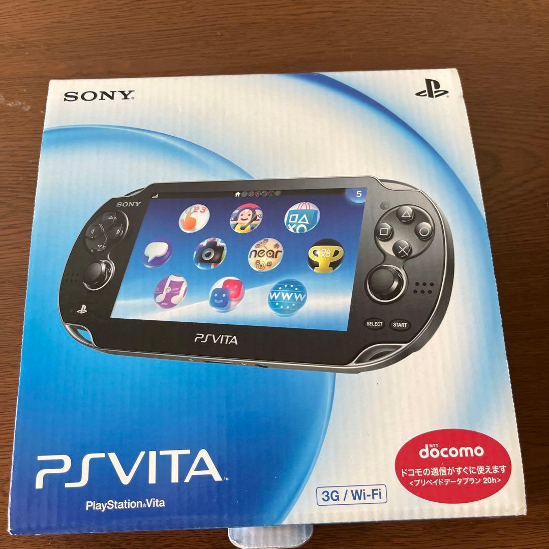 PlayStation®Vita クリスタル・ブラック 3G/Wi-Fiモデル…
