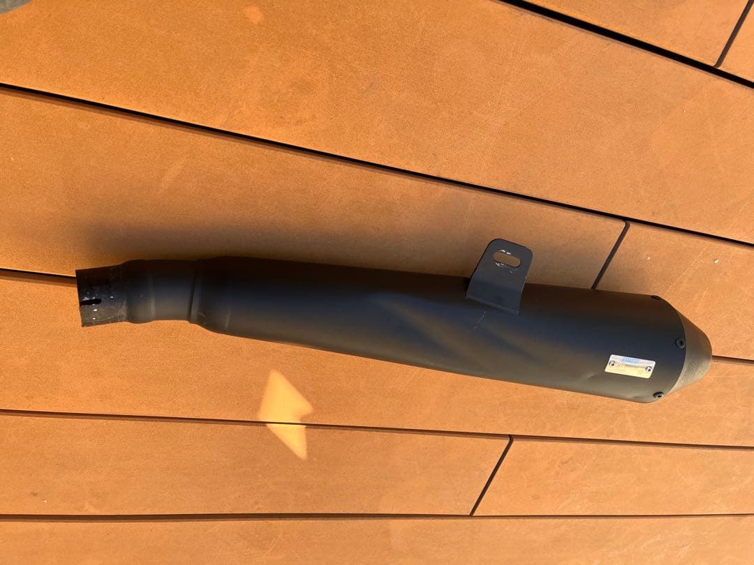 OVER Racing ブラック マフラー