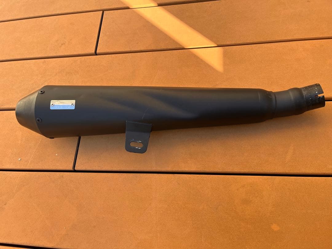 OVER Racing ブラック マフラー