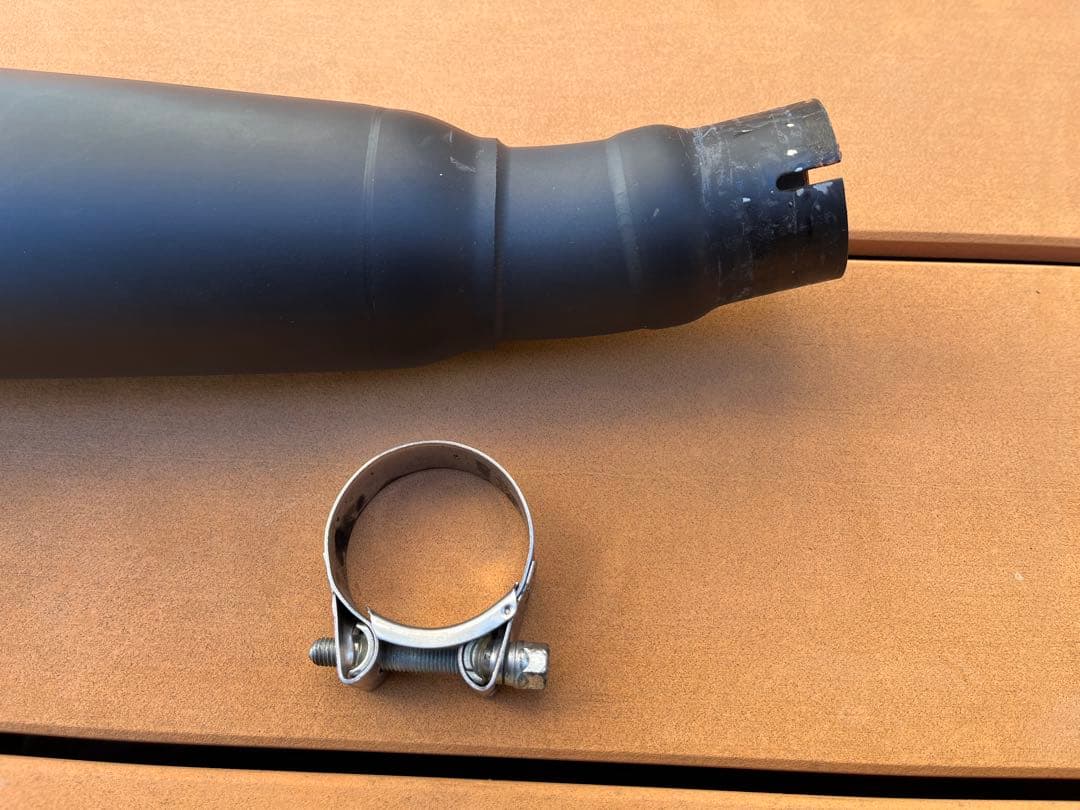 OVER Racing ブラック マフラー