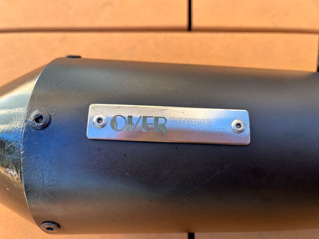 OVER Racing ブラック マフラー