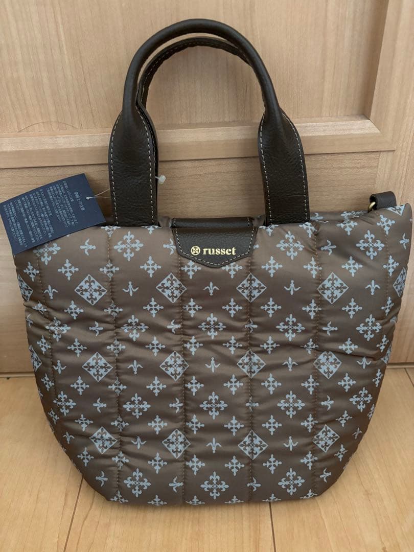 russet キルティング トートバッグ ショルダー付き 2way ラシット