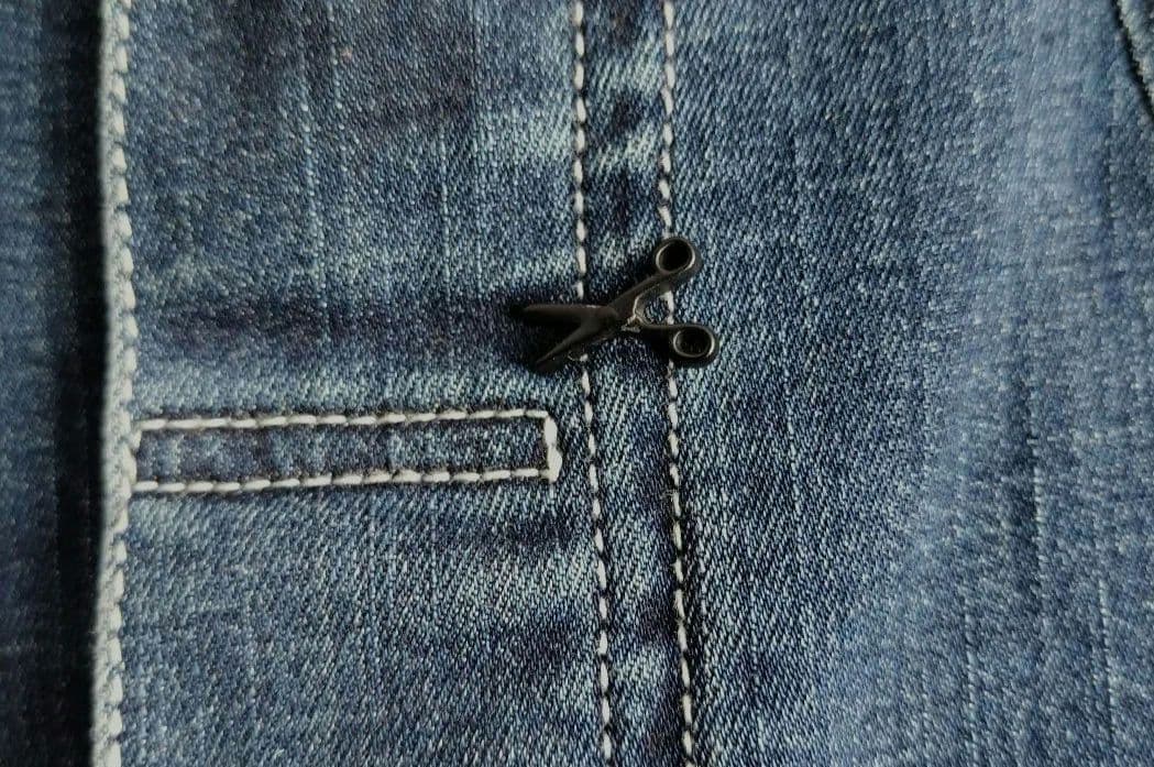 グラン山貴のデニム春アウタージャケットRespec Demim