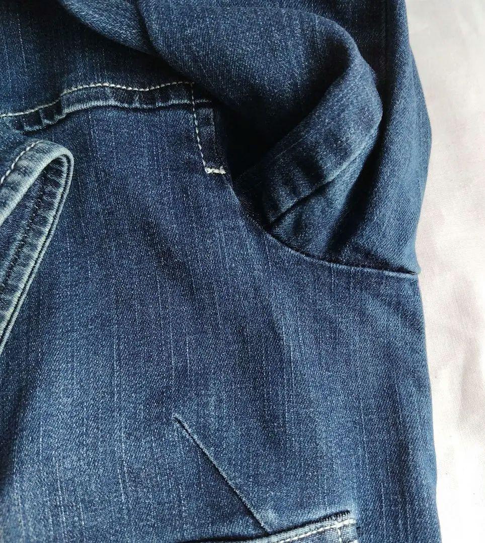 グラン山貴のデニム春アウタージャケットRespec Demim