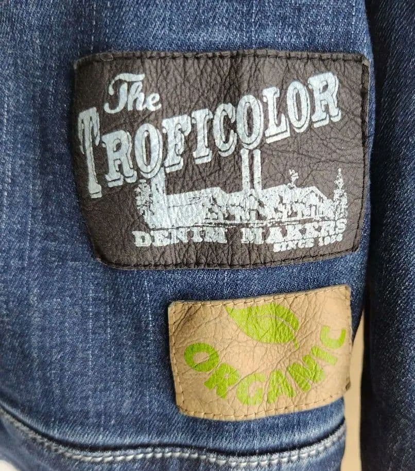 グラン山貴のデニム春アウタージャケットRespec Demim