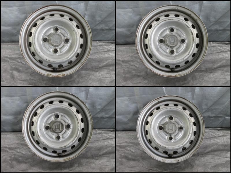 M158　 アクティ純正ホイール　12×3.50B　4H/100　4本