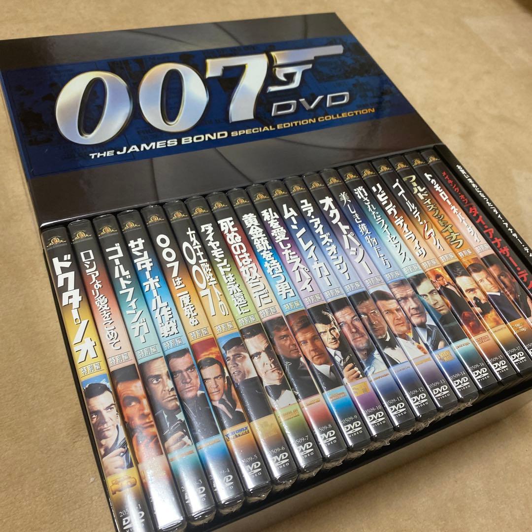 一月限定値下！007完結セット40周年記念限定ボックス+007 3作品付き