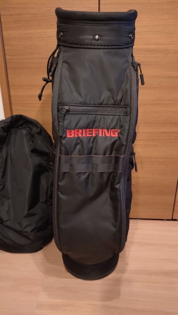 BRIEFING■キャディバッグ/CR-6/ブラック■8.5口径/カート型 軽量