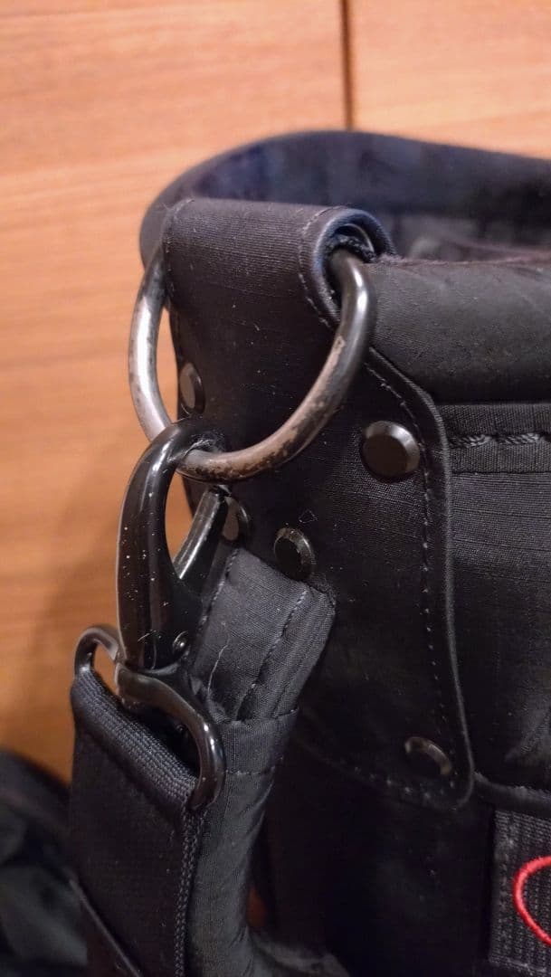 BRIEFING■キャディバッグ/CR-6/ブラック■8.5口径/カート型 軽量