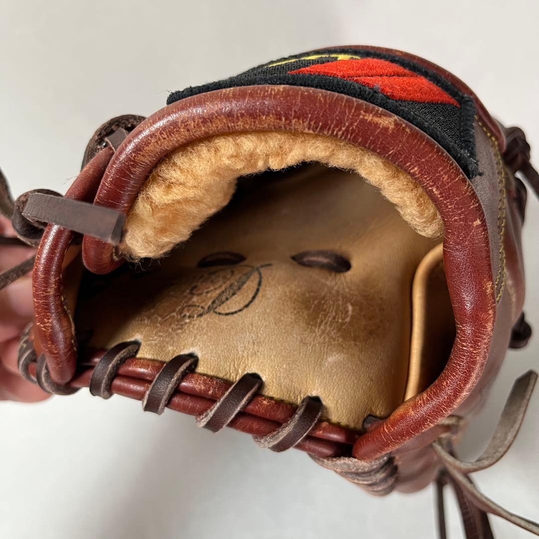 【80~90年代】ZETT 硬式グローブ 外野用