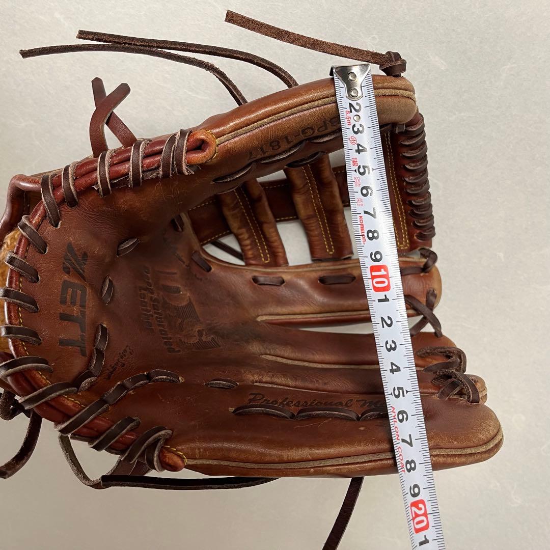 【80~90年代】ZETT 硬式グローブ 外野用