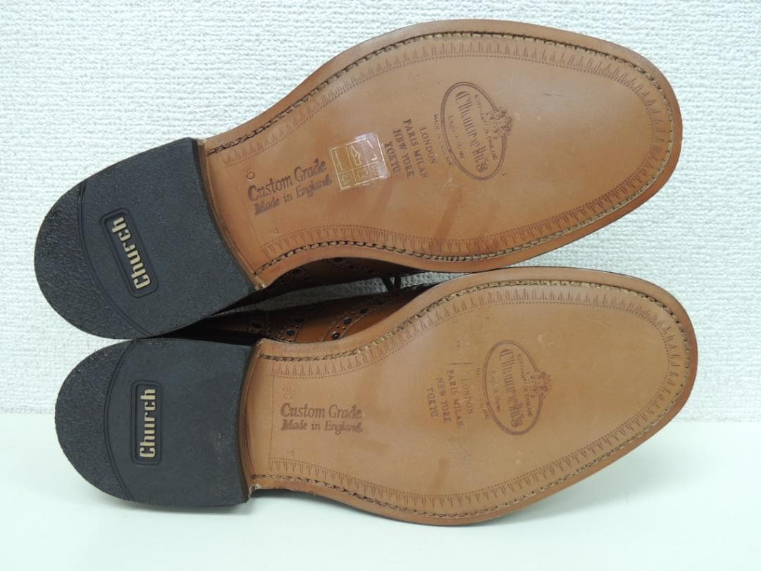 新品 60Fサイズ チャーチ CHURCH'S バーウッド BURWOOD