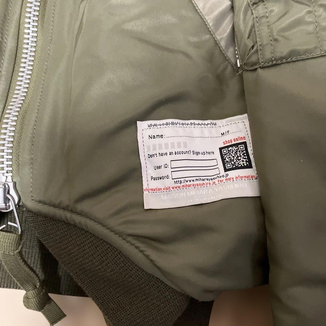 Maison Mihara Yasuhiro MA-1 フライトジャケット
