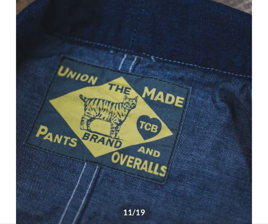 u*c様 tcbジーンズ ハートボタン　カバーオール