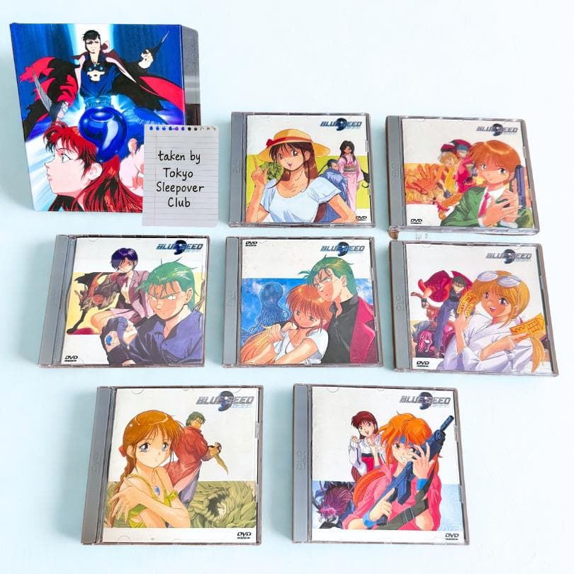 【全巻セット／希少】BLUE SEED DVD 全7巻 林原めぐみ 90sアニメ