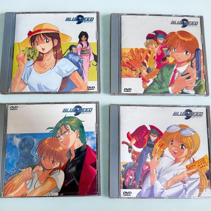 【全巻セット／希少】BLUE SEED DVD 全7巻 林原めぐみ 90sアニメ