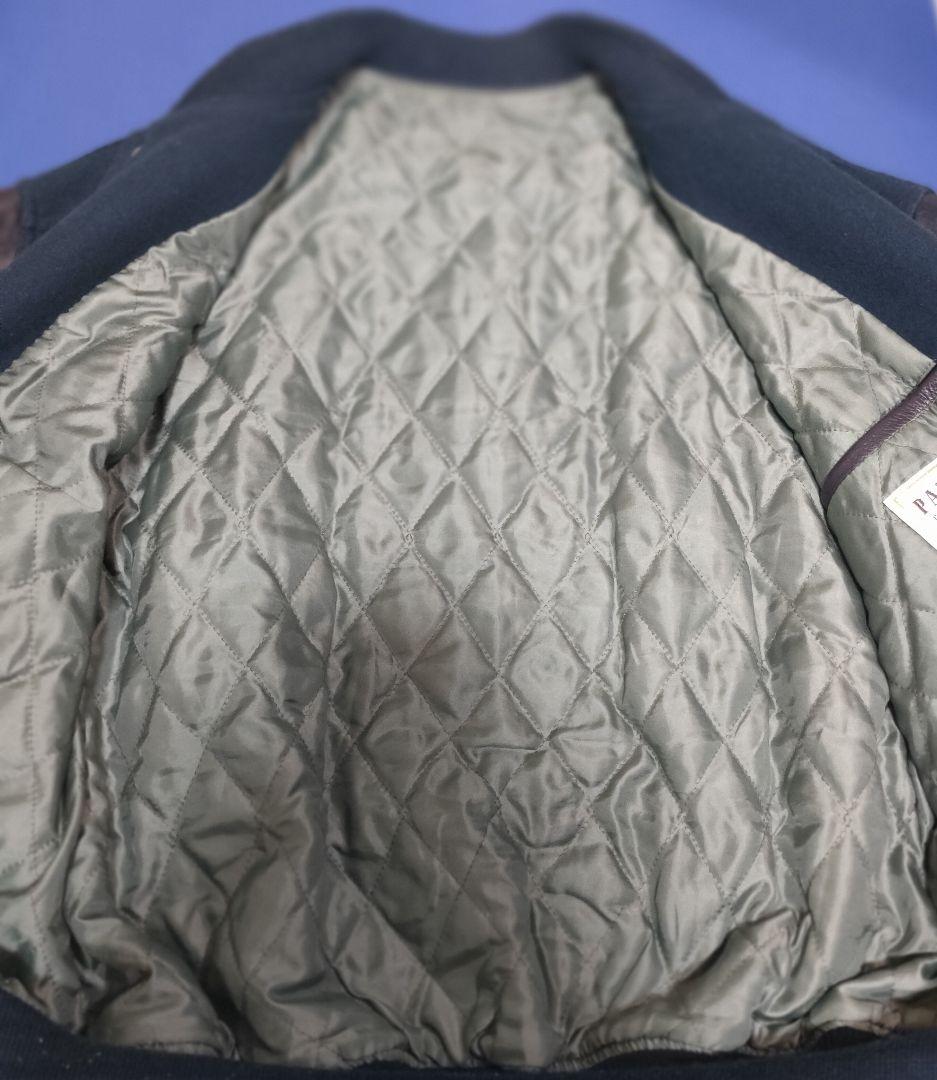 【希少】PAZZO スタジャン レザー 日本製 Vintage 90s 古着