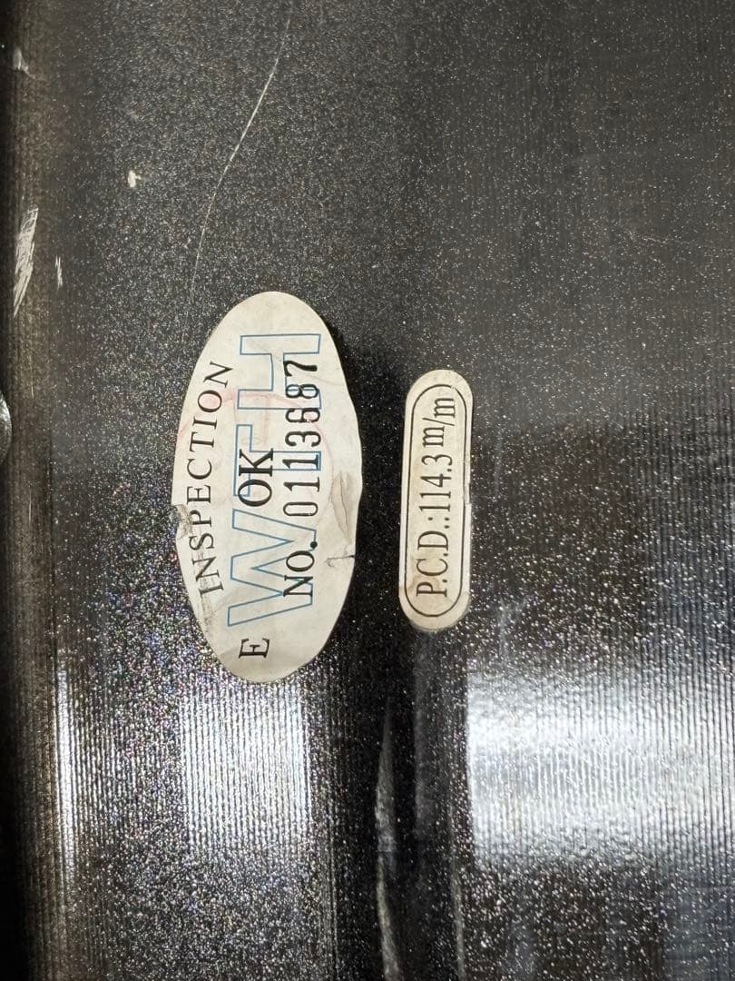 16インチ アルミホイール 4本セット 5穴 PCD114.3 ミニバン等に！