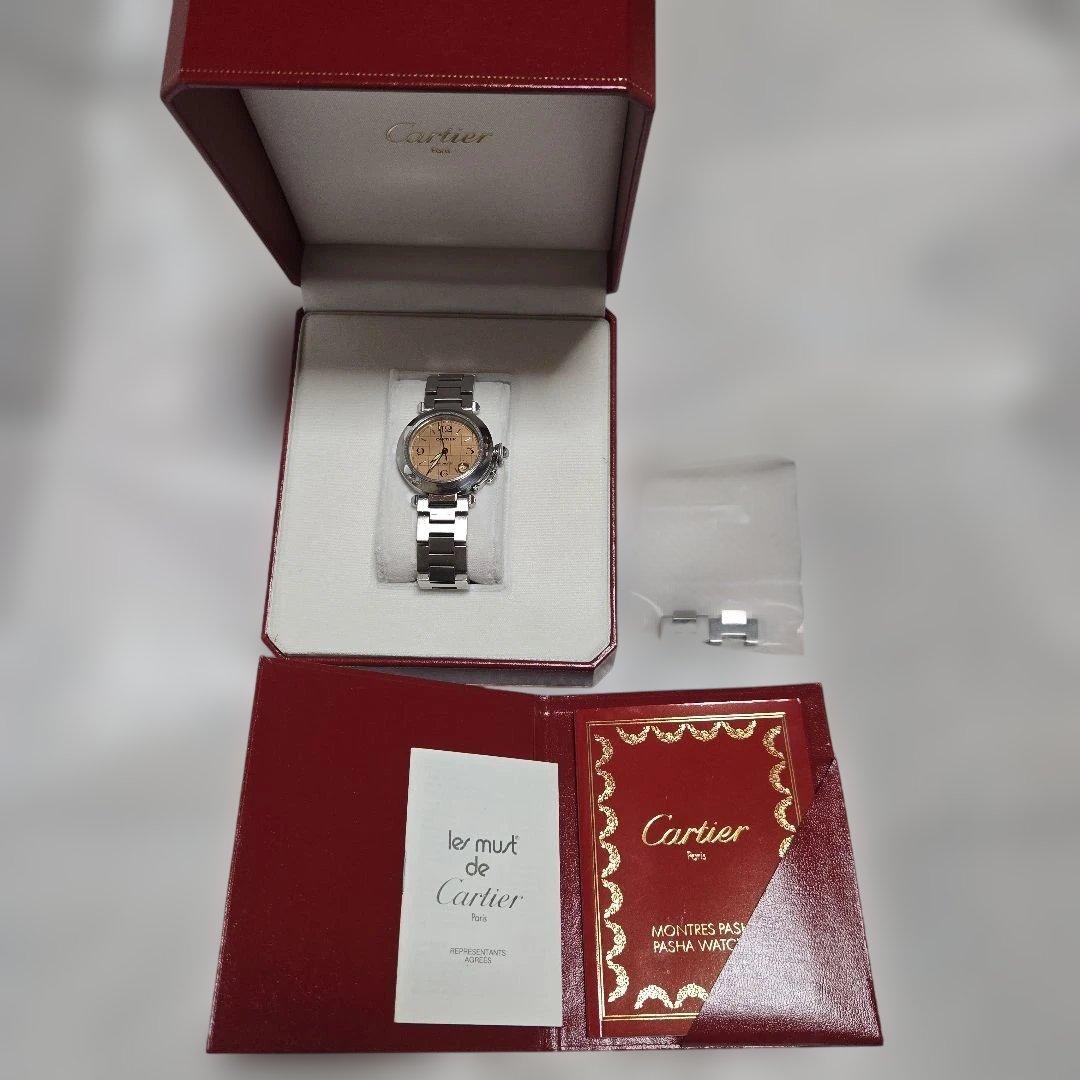 土日限定値下200,000円→180,000円 カルティエ パシャC ピンク