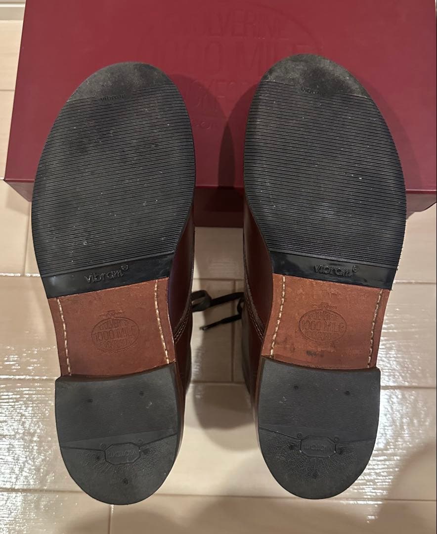 ウルヴァリン WOLVERINE 1000mile ブーツ 27cm us9